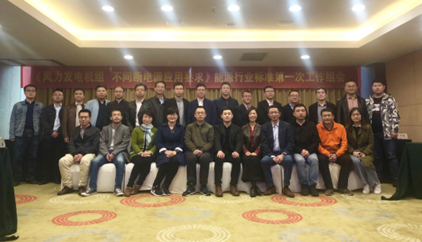 意昂体育风电主持编制的首个能源行业标准启动会在杭召开